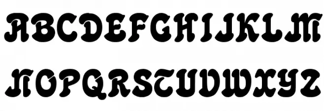 Freshwater-Classic Font UPPERCASE