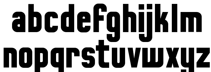 Fresko Font LOWERCASE