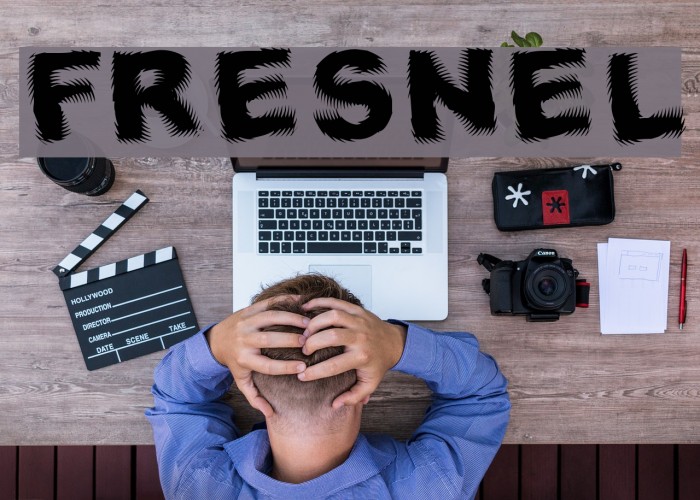 Fresnel Font examples