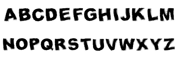 Fresnel Font LOWERCASE