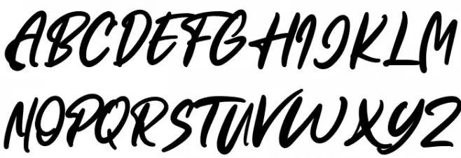 Fresnilo 字体 大写