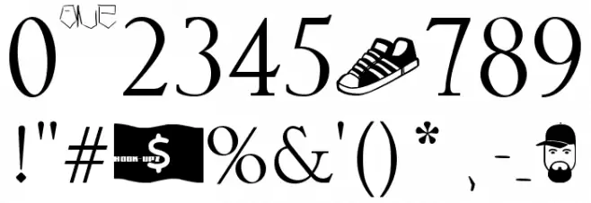 Fresno Vato Font OTHER CHARS