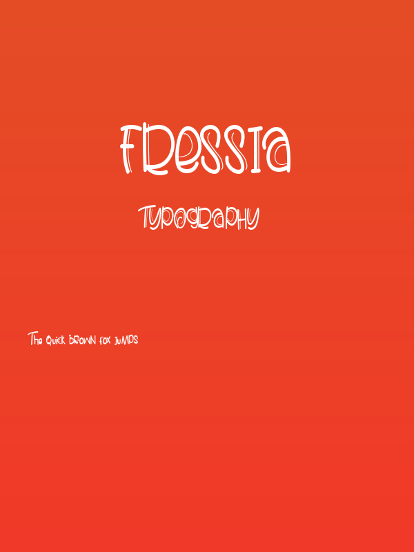 Fressia Poster