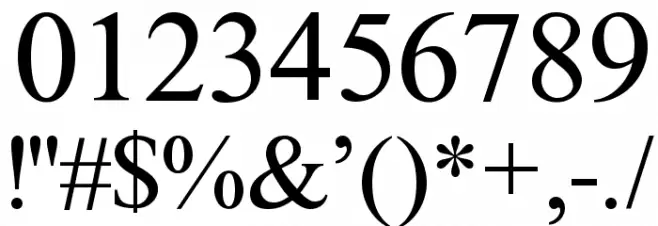 FretQwikC Font OTHER CHARS