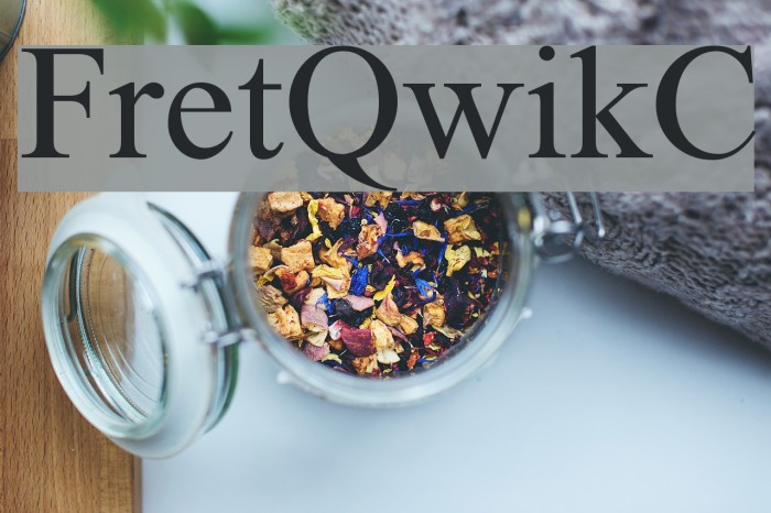 FretQwikC Font examples
