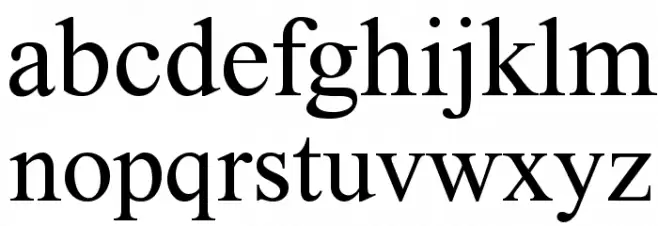 FretQwik फ़ॉन्ट लोअरकेस