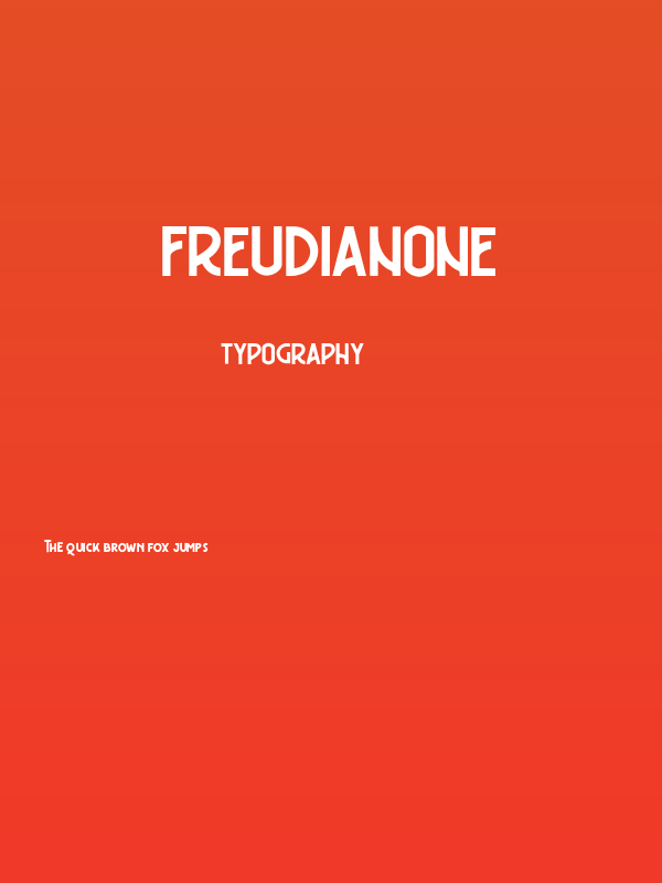 FreudianOne Poster