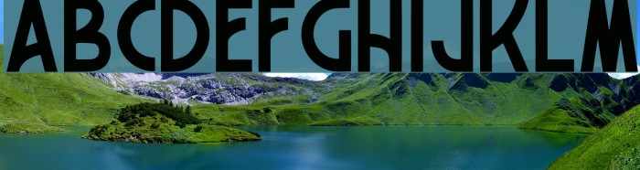 FreudianOne Font examples