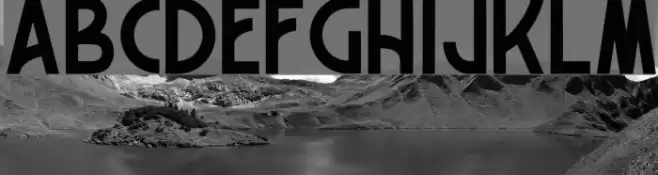 FreudianOne Font examples