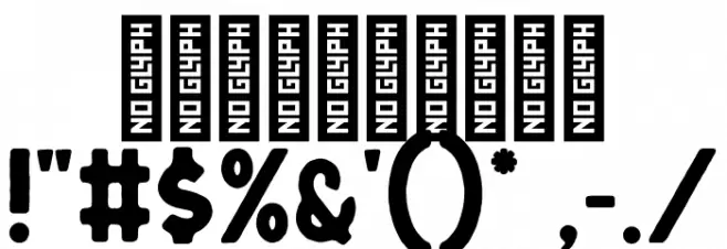 FreudianTwo Font OTHER CHARS