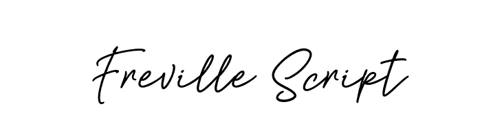 Freville-Script  Fuentes Gratis Descargar