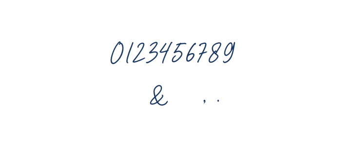 Freville-Script Other Characters