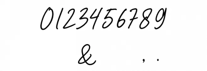 Freville-Script Font OTHER CHARS