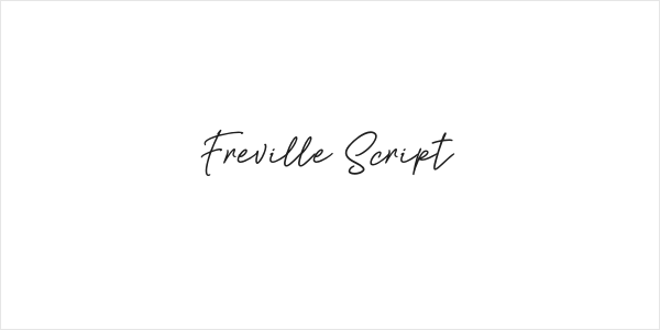 Freville-Script Logo