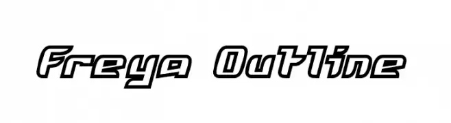 Freya Outline  Fuentes Gratis Descargar