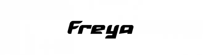 Freya  Frei Schriftart Herunterladen