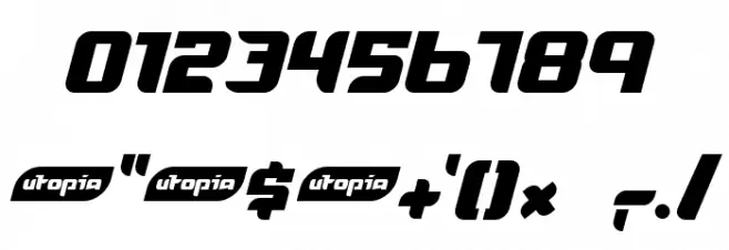 Freya Font OTHER CHARS