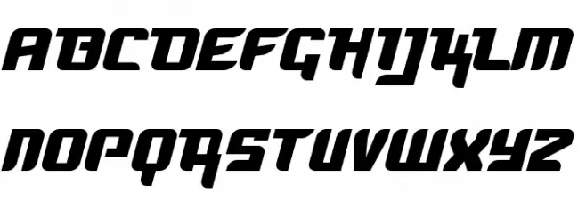Freya 字体 大写