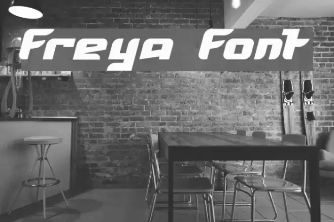 Freya Font examples