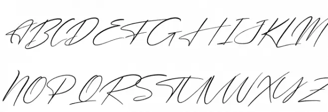 Freyatina Pelgona Italic Schriftart Groß