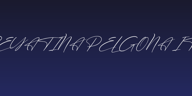 Freyatina Pelgona Italic Social Header
