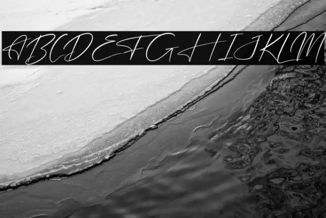 Freyatina Pelgona Font examples