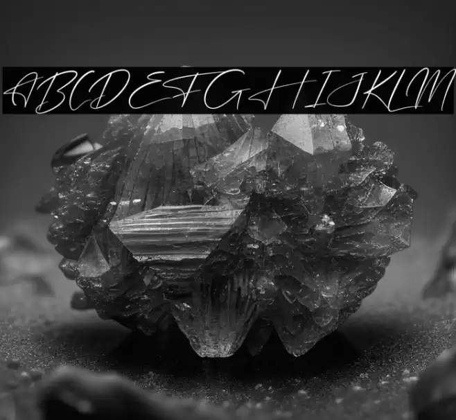 Freyatina Pelgona Font examples