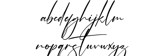 Freyatina Pelgona Font LOWERCASE