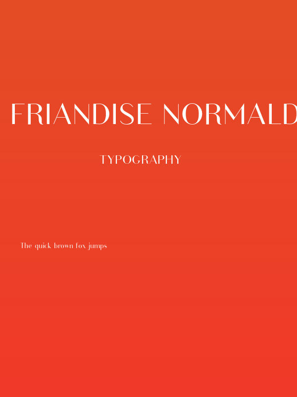 Friandise NormalDemo Poster