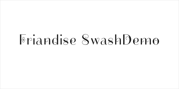 Friandise SwashDemo Logo