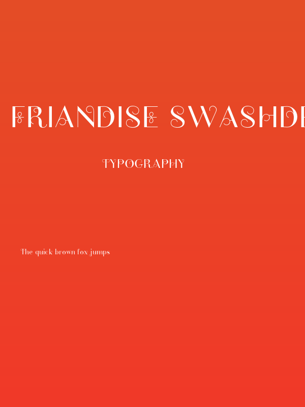 Friandise SwashDemo Poster