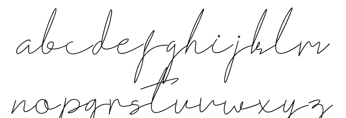 Fribourg Font LOWERCASE