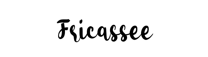 Fricassee  Скачать бесплатные шрифты