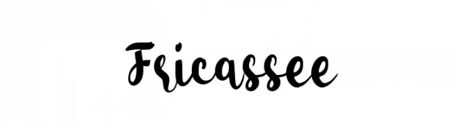 Fricassee  नि: शुल्क फ़ॉन्ट्स डाउनलोड