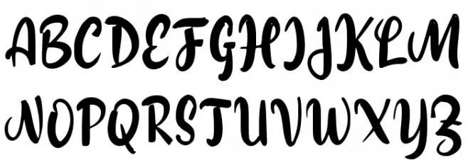 Fricassee 字体 大写