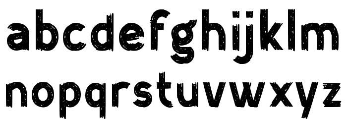 Friday 11.11 Font LOWERCASE