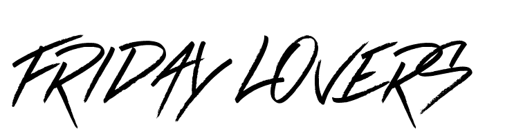 Friday Lovers Font
