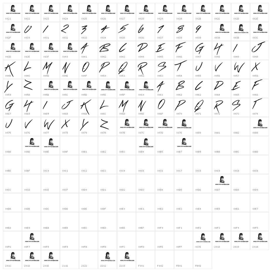 Friday Lovers Character Map