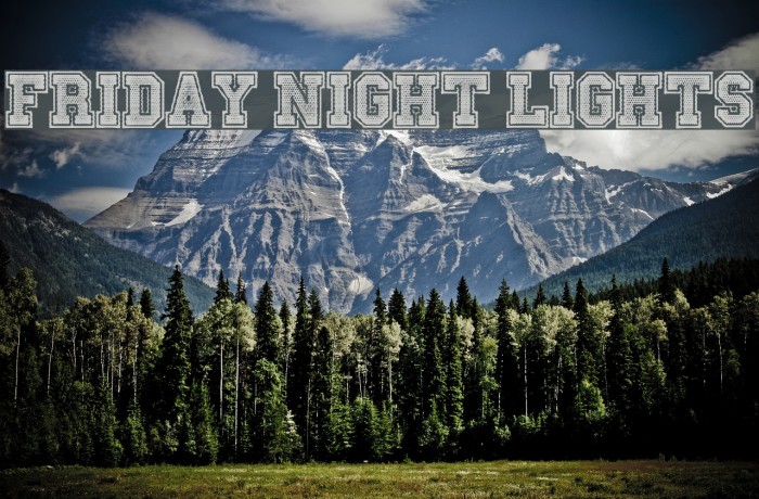 Friday Night Lights Polices examples