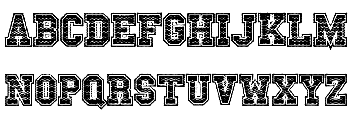 Friday Night Lights Polices MINUSCULES