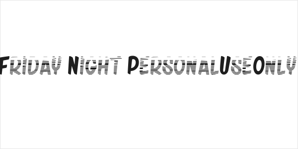 Friday Night_PersonalUseOnly Logo