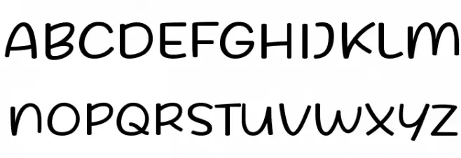 Friday October Twelve Schriftart Groß