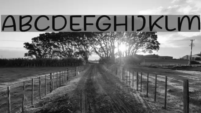Friday October Twelve Font examples
