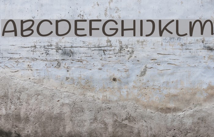 Friday October Twelve Font examples