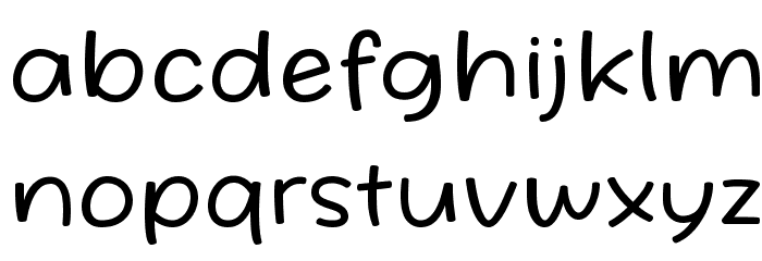 Friday October Twelve Font LOWERCASE