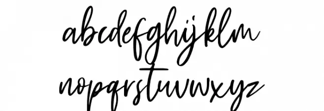 Friday Vibes خط أحرف صغيرة