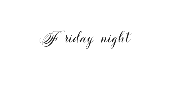 Friday night Logo
