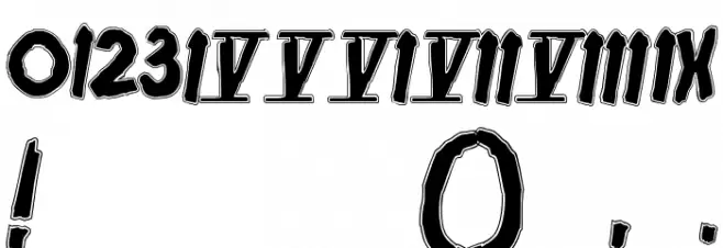 Friday13 Bonus NFI फ़ॉन्ट अन्य घर का काम