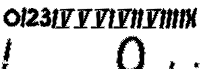Friday13BonusNFI Font OTHER CHARS