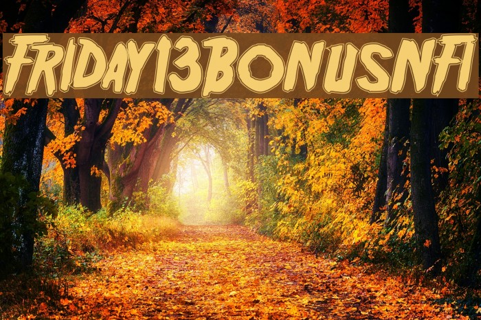 Friday13BonusNFI Font examples